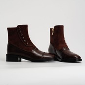 Cavalière Suede Mix Short Boots F0845