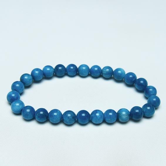 アパタイト ブレスレット 7mm 一点物 メール便可 [M便 1/10] 111-42985
