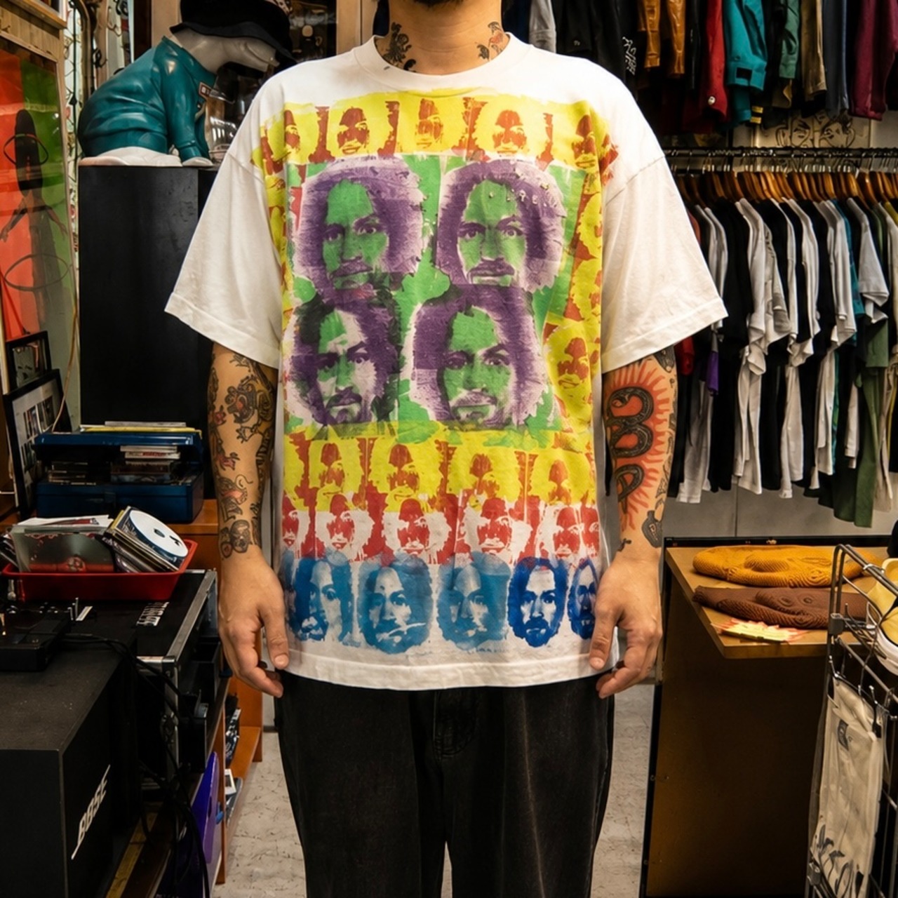 Evil7 Charles Manson SS T-SHIRTS