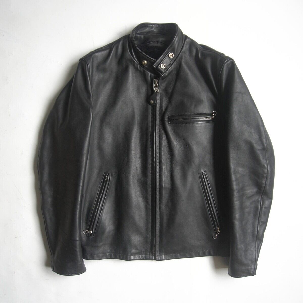 Schott ワンスター 613RD 舶来堂 サイズ46 ダブルライダース 舶来堂別注モデル】SCHOTT【613RD/ワンスター ダブルライダース