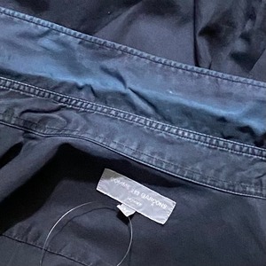 AD2003 COMME des GARCONS HOMME wool placket switching gather shirt