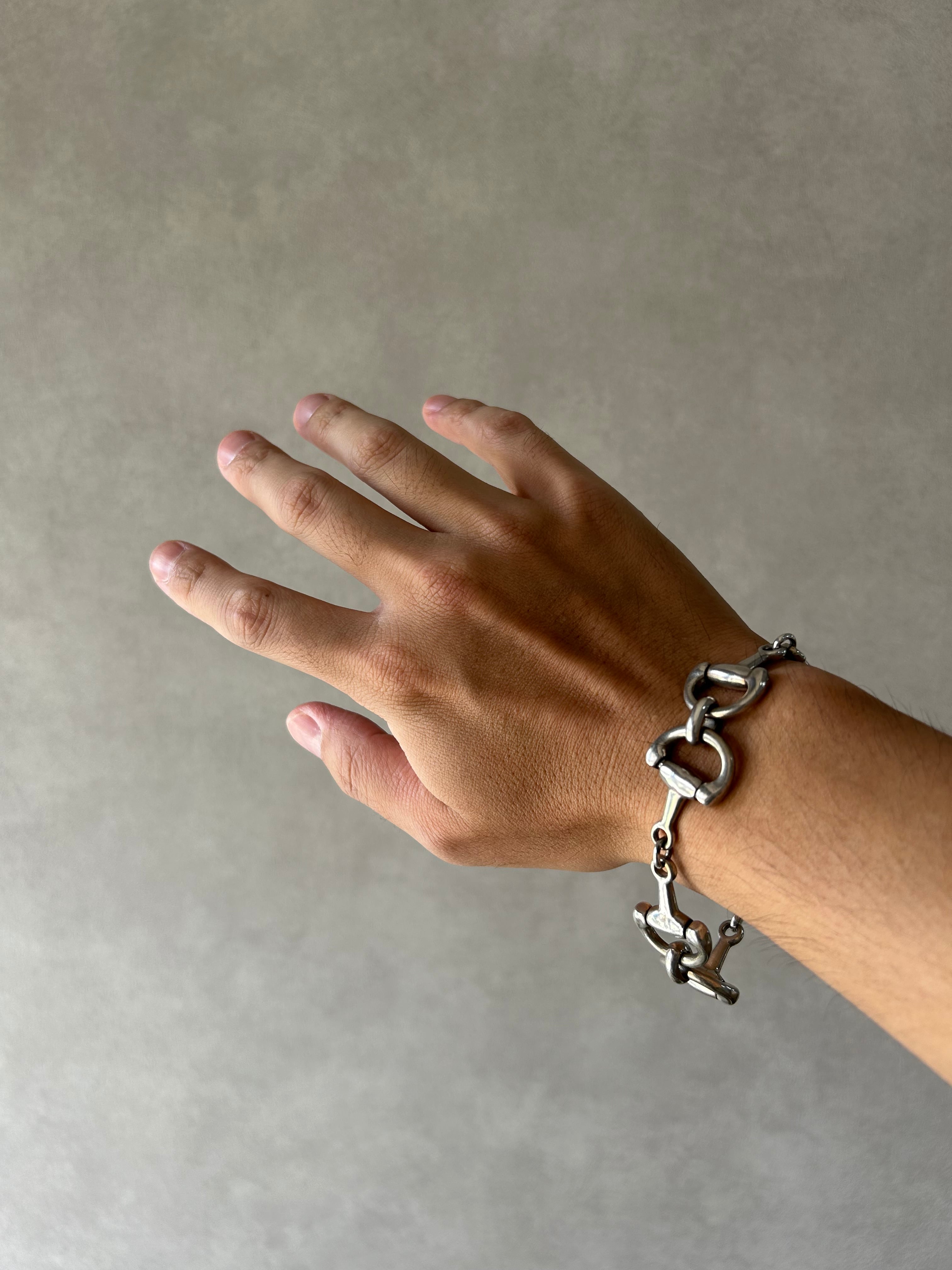 Italian Vintage Horse Bit Bracelet | POED VINTAGE ACCESSORIES