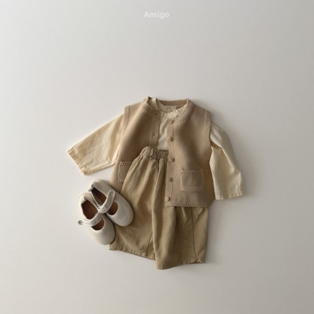 Amigo 26/SS ニットチョッキ