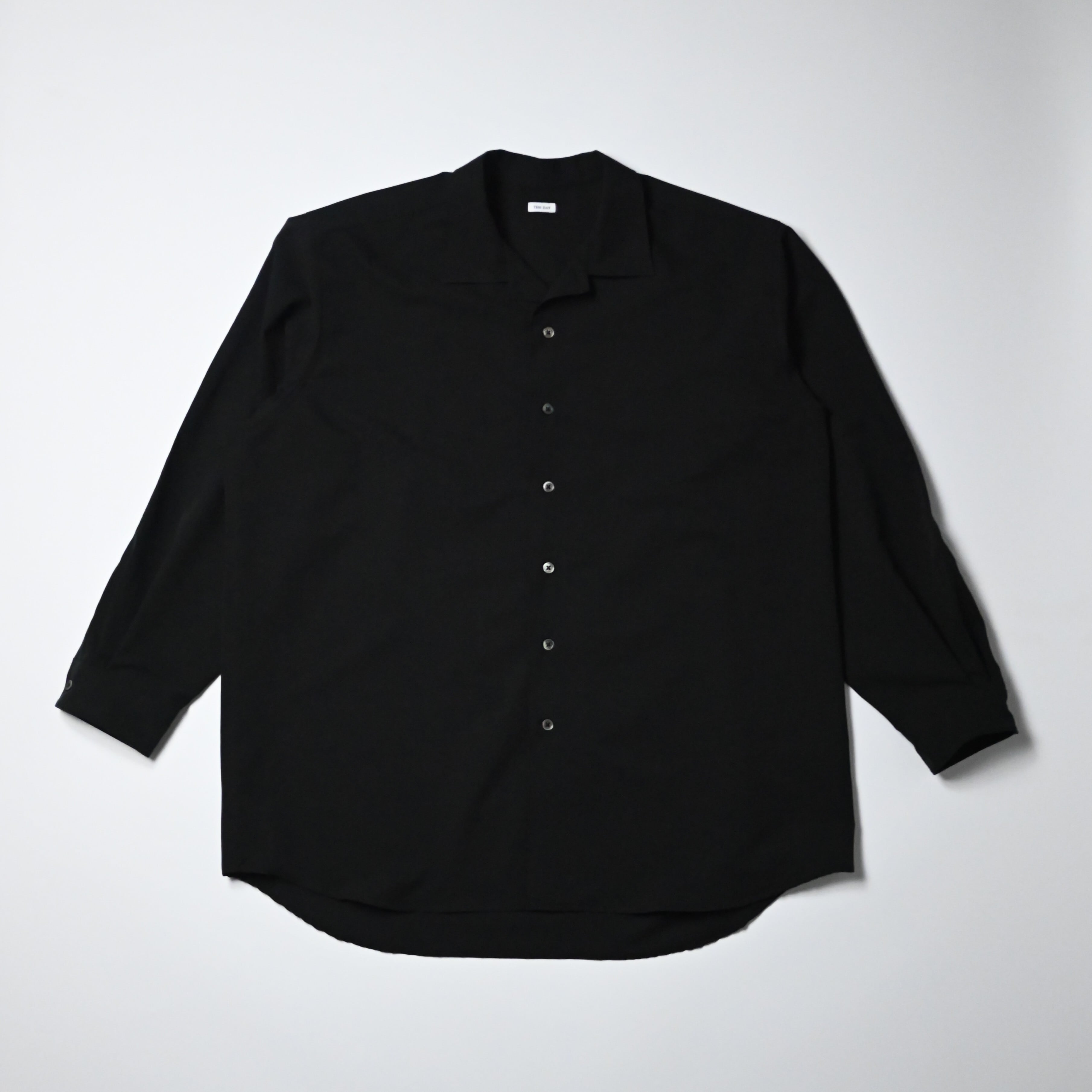 THE DAY / QUICK DRY STRETCH OPEN COLLAR SHIRT | GANKO