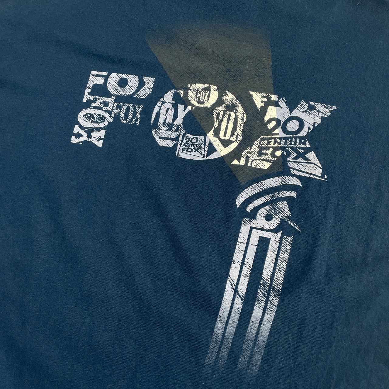 20th CENTURY FOX 20世紀FOX 企業ロゴ バックプリントTシャツ メンズXL 