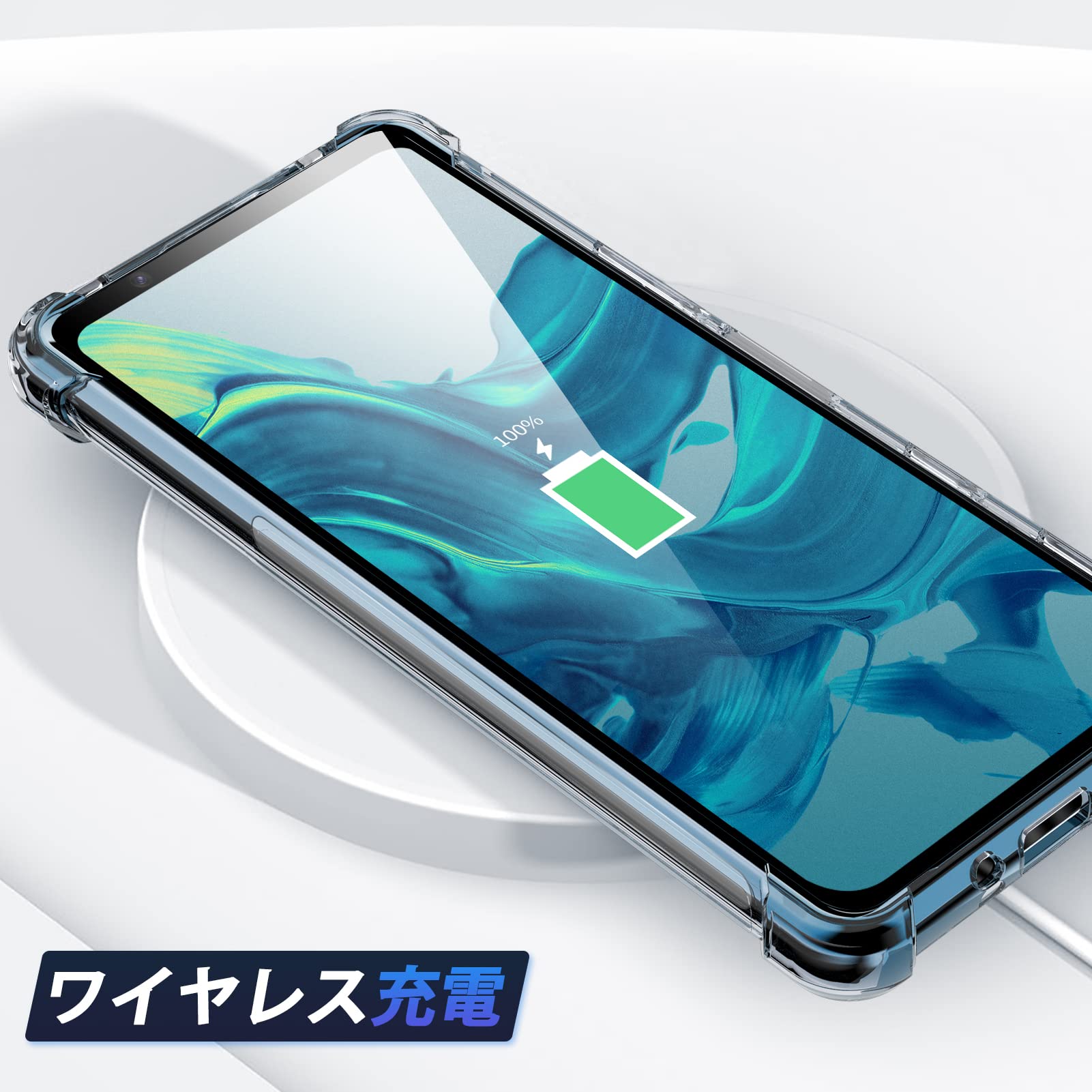 MNYWDSQ 対応 OPPO Reno3 Aケース 耐衝撃 クリア tpu 透明 スリム 薄型