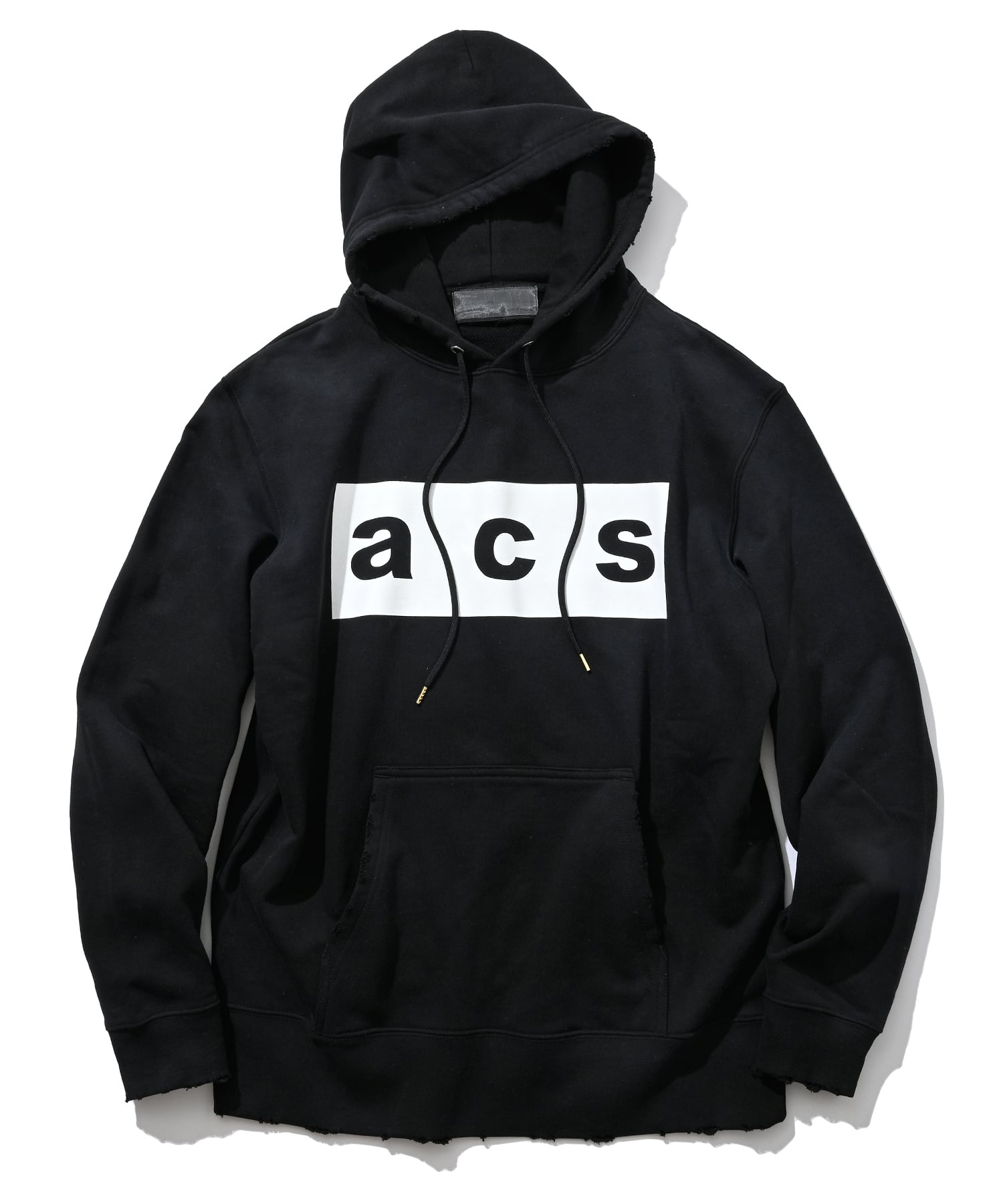 LIMITED】ダメージ加工 ロゴ スウェットパーカー | ACANTHUS LIMITED】ダメージ加工 ロゴ スウェットパーカー | ACANTHUS