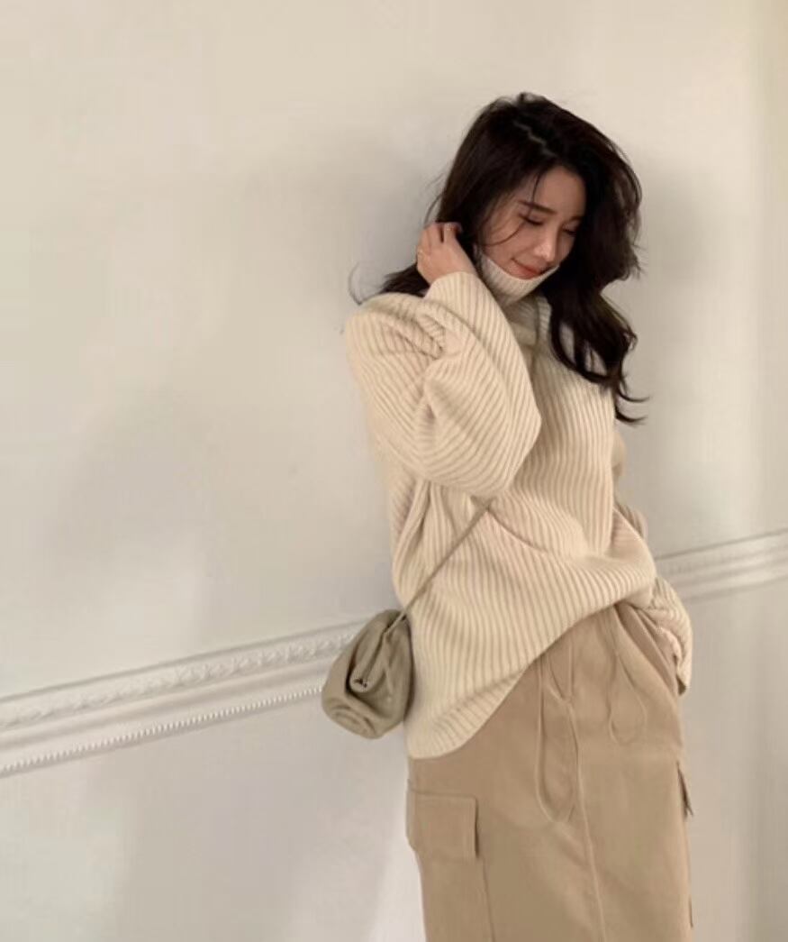 ルーズタートルニット　AJ1079-2326