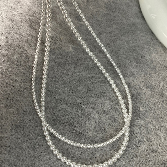 DEMI清冷感のあるパールネックレス 3s