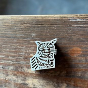 ウッドブロックスタンプ | 猫