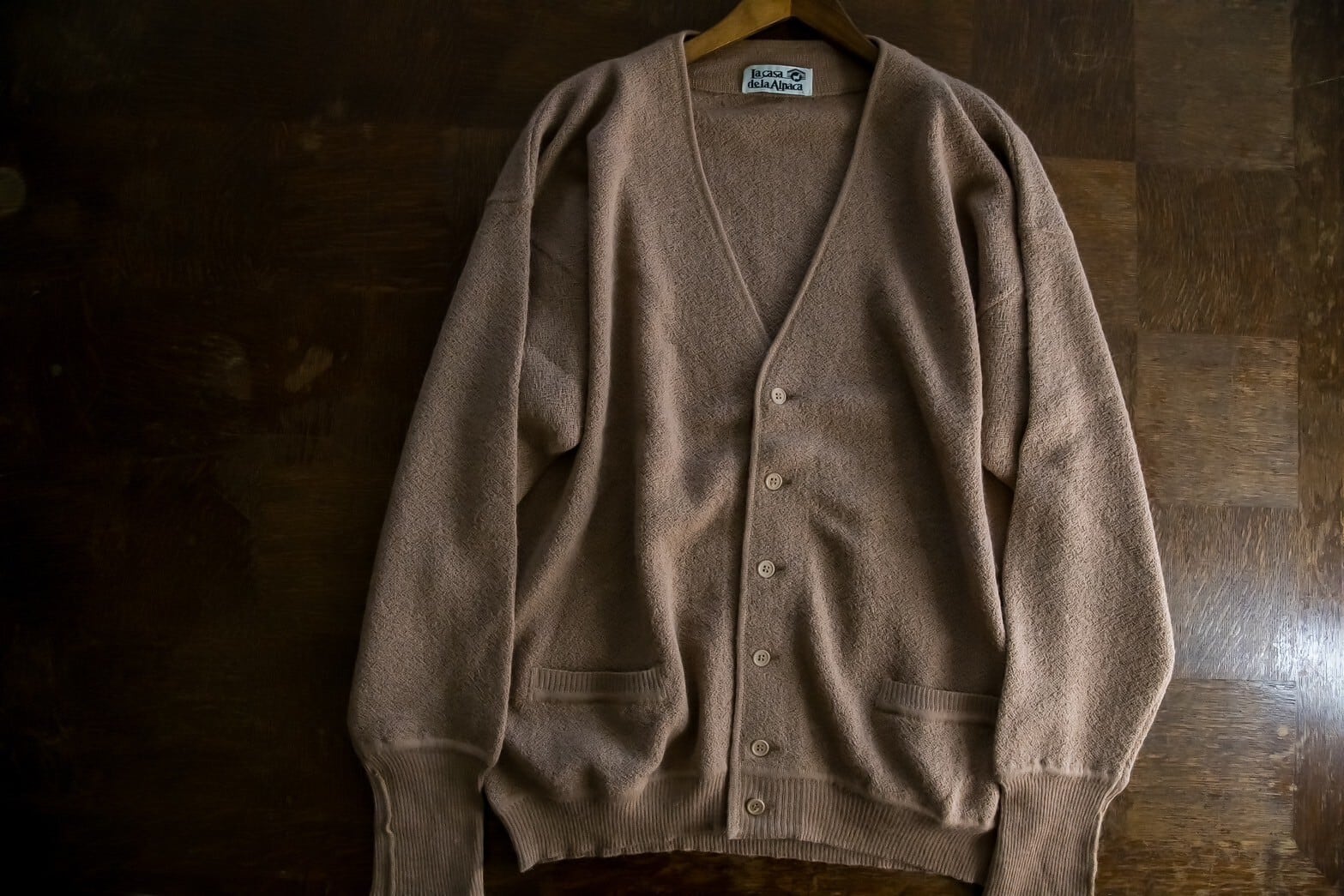 VINTAGE アルパカカーディガン | NOUVEL des HIOC（ヌベル デ ヒオーク）