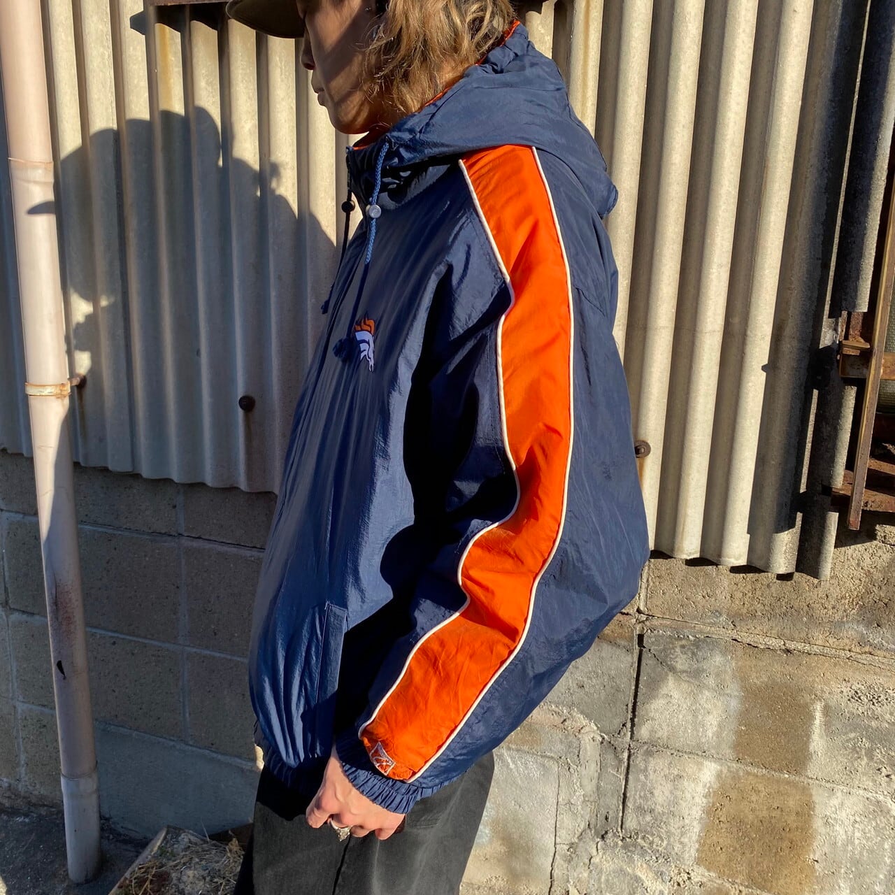 90年代 LOGO7 NFL PRO LINE デンバー・ブロンコス BRONCOS 中綿入り  