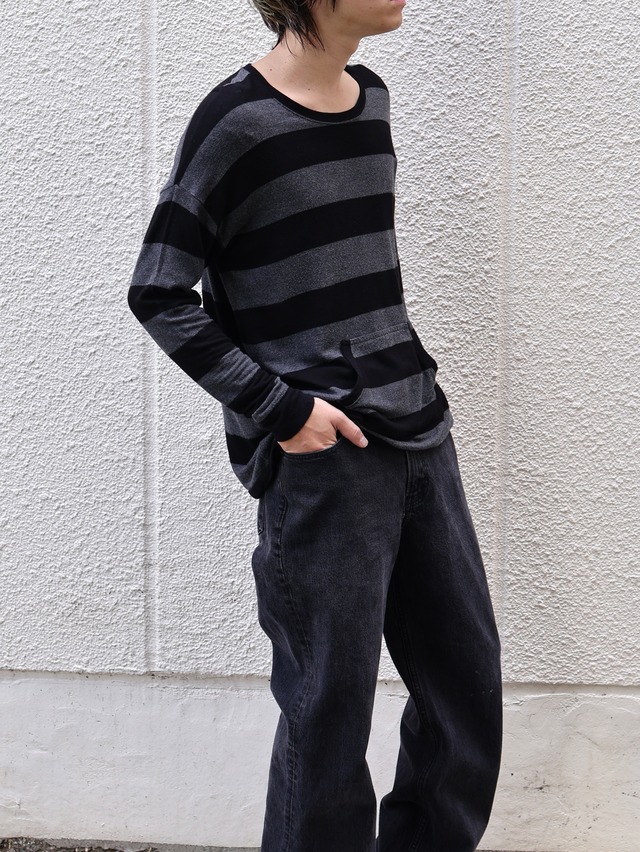 design border long shirt