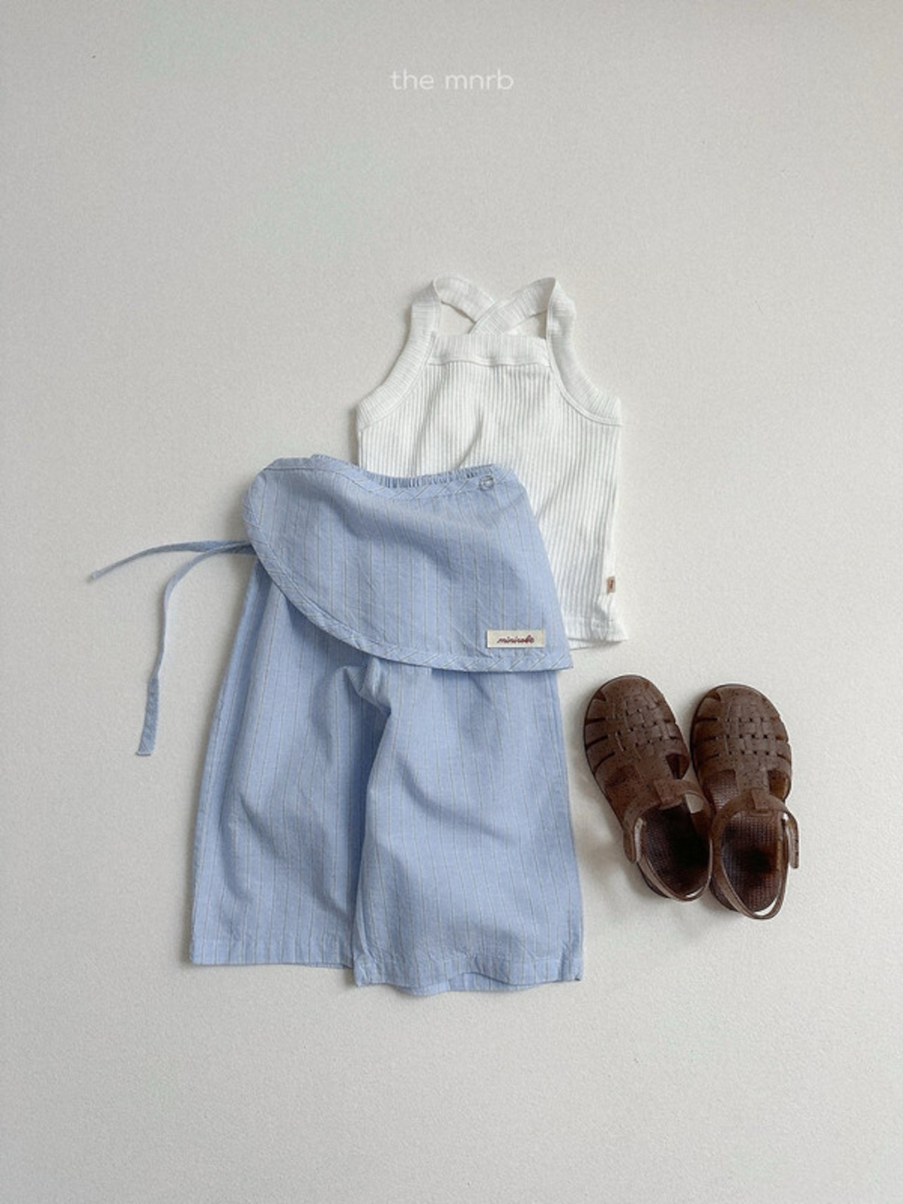 【取寄/韓国直送】minirobe 26/SM やわらかリブタンクトップ|夏服|韓国子供服