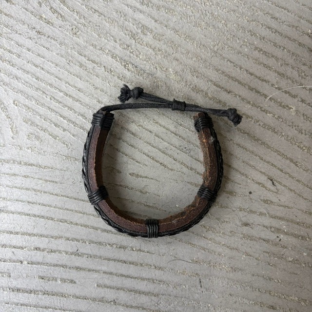 Leather bracelet