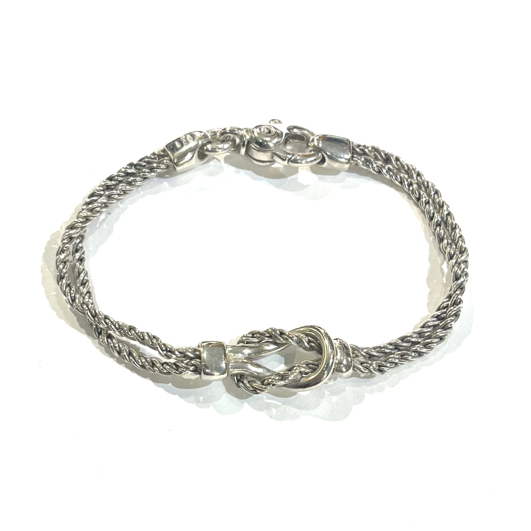 希少【TIFFANY&CO.】 2137 ティファニー アンドコーツイストノット