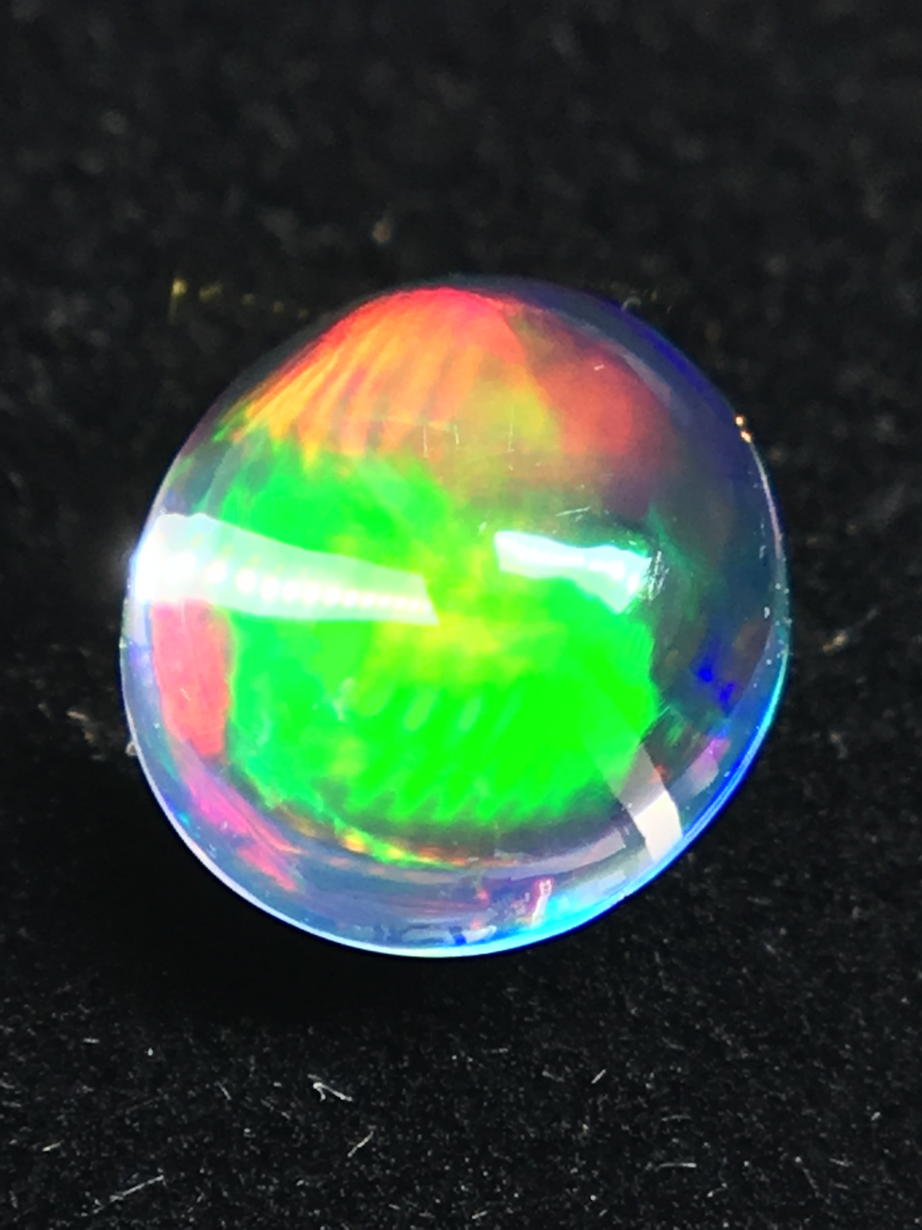 水中に揺らめく”虹” 0.9ct UP 天然 ウォーターオパール ルース | Frederick’s Gems&Jewelry powered by  BASE