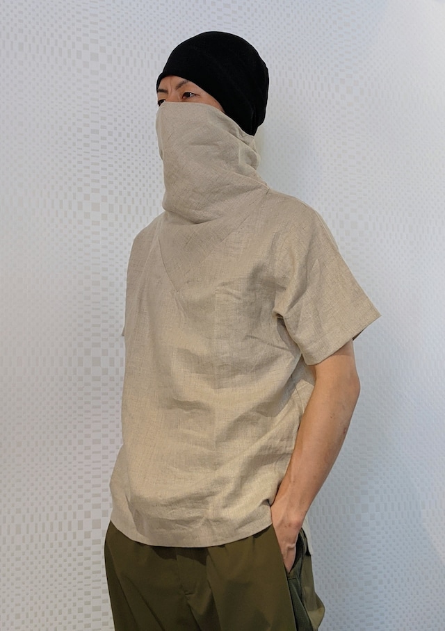 新古美品  HIGH TECH LINEN NATURAL  M [SS-OB03]