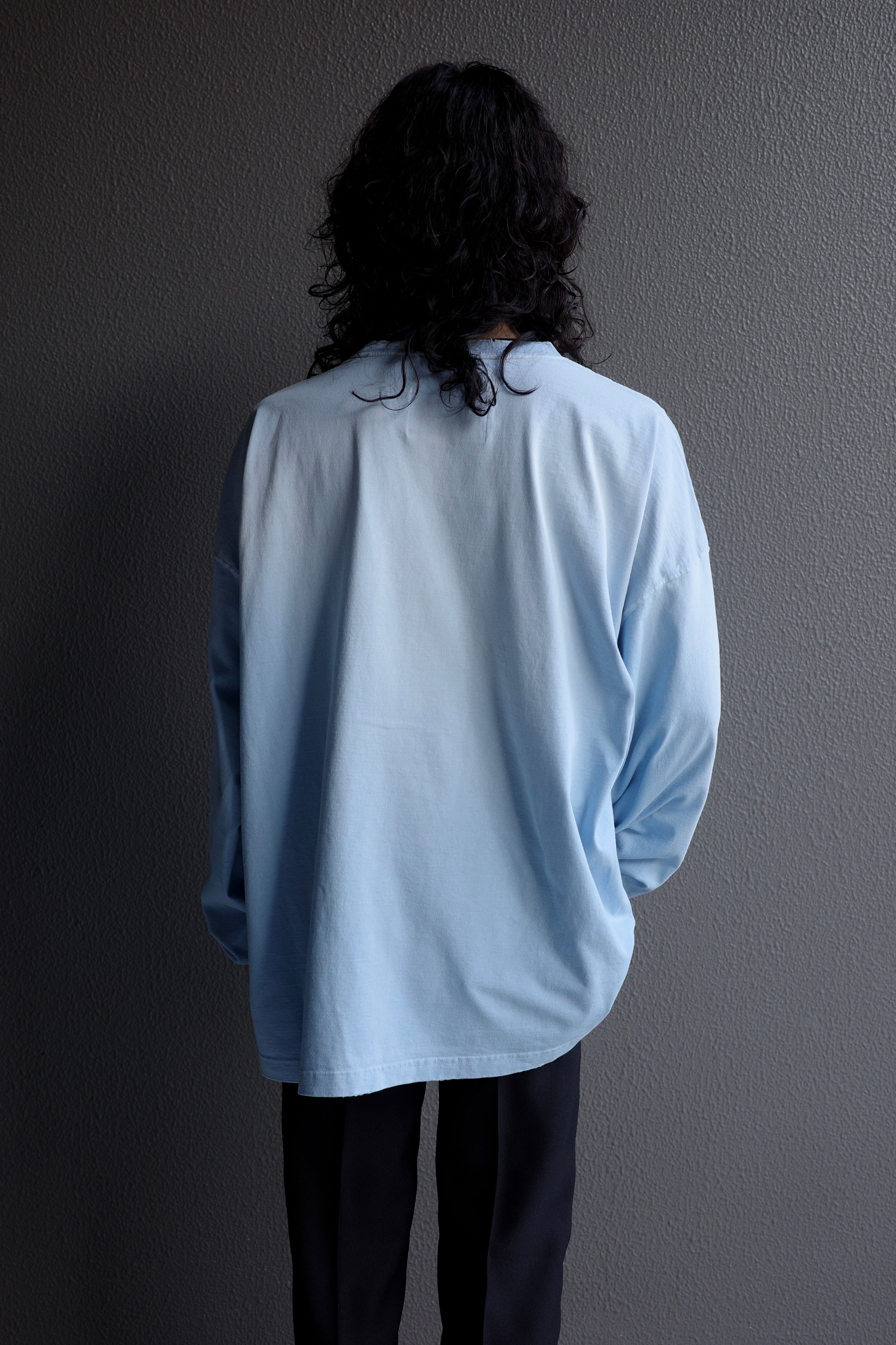 DAIRIKU 【”AMERICA” Vintage Sunburn Tee -Sunburn Aqua DAIRIKU 【”AMERICA” Vintage Sunburn Tee -Sunburn Aqua