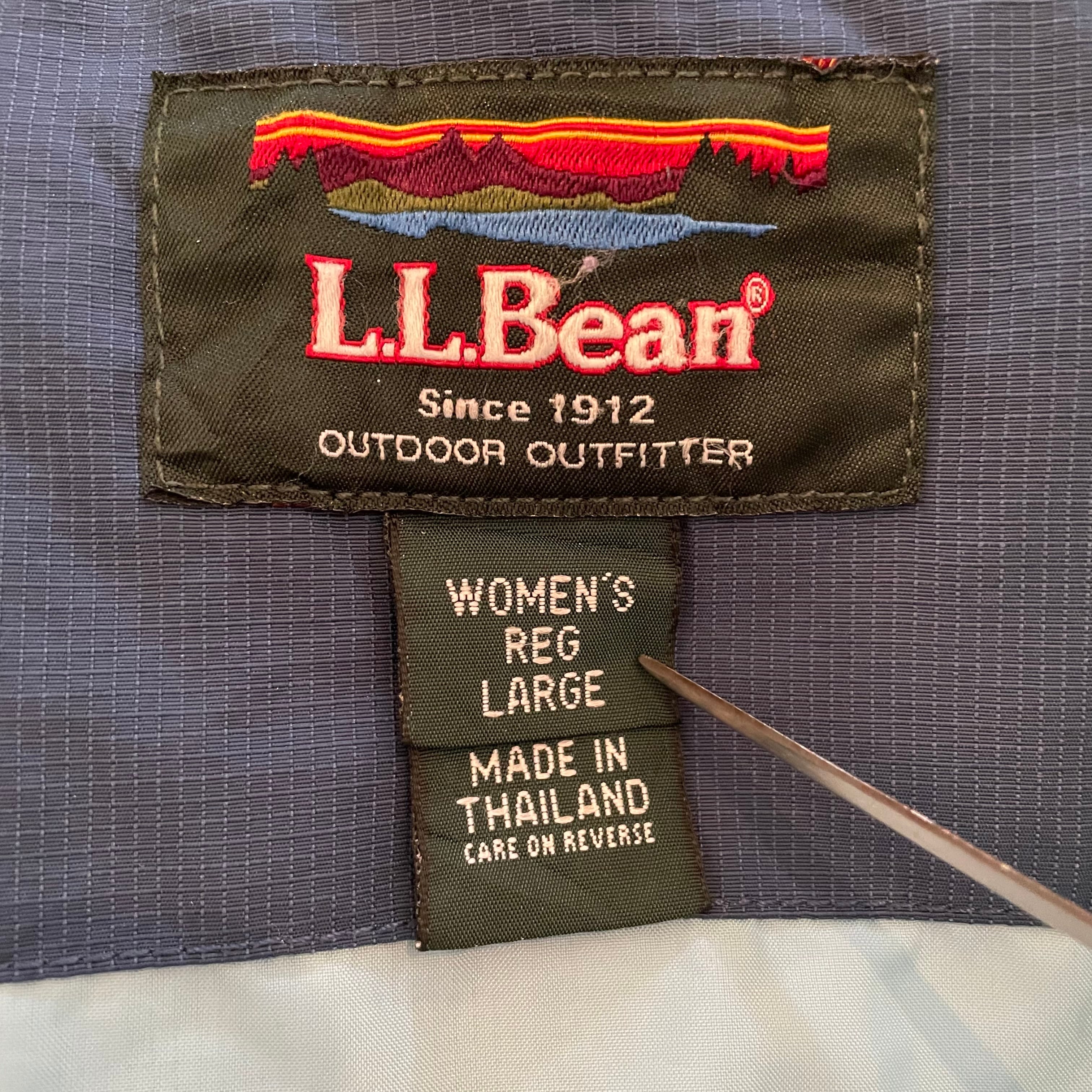 L.L.Beanマウンテンパーカー ナイロンジャケット アウター 刺繍ロゴ
