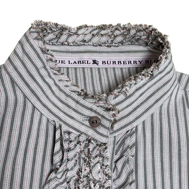 古着 バーバリーブルーレーベル BURBERRY BLUELABEL 長袖 シャツ