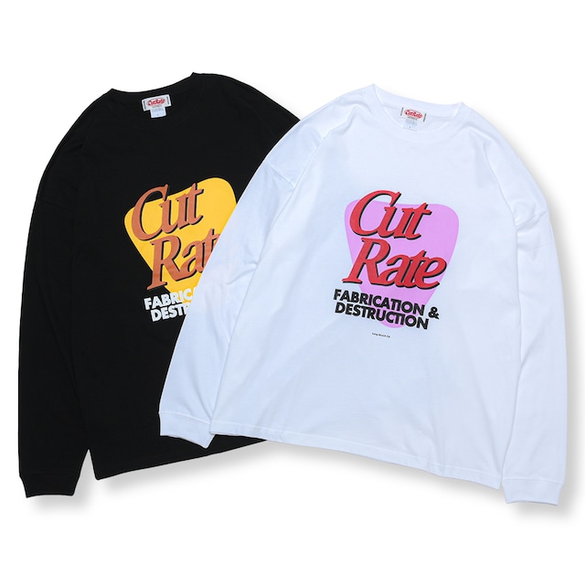 CUTRATE F&D LOGO L/S TEE