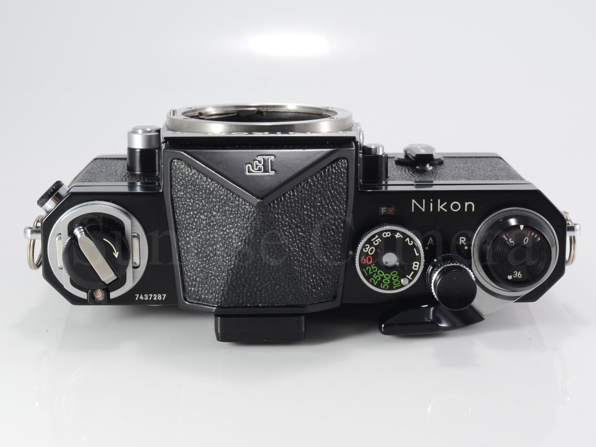 Nikon NEW F ブラックボディ AS-1 ガンカプラー付 整備済 ニコン