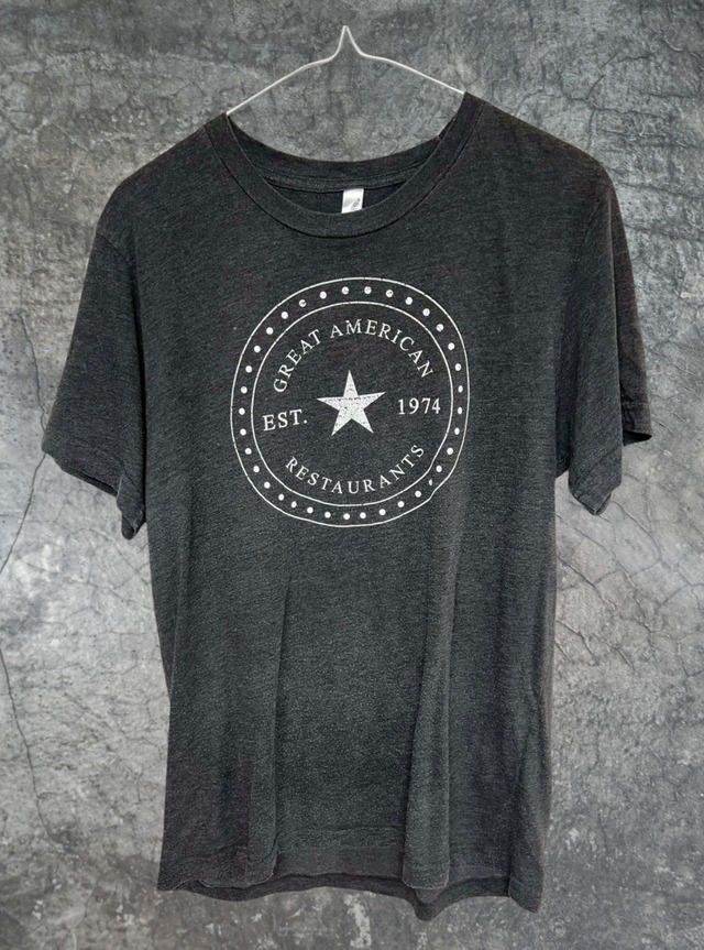 プリント半袖Tシャツ size:M