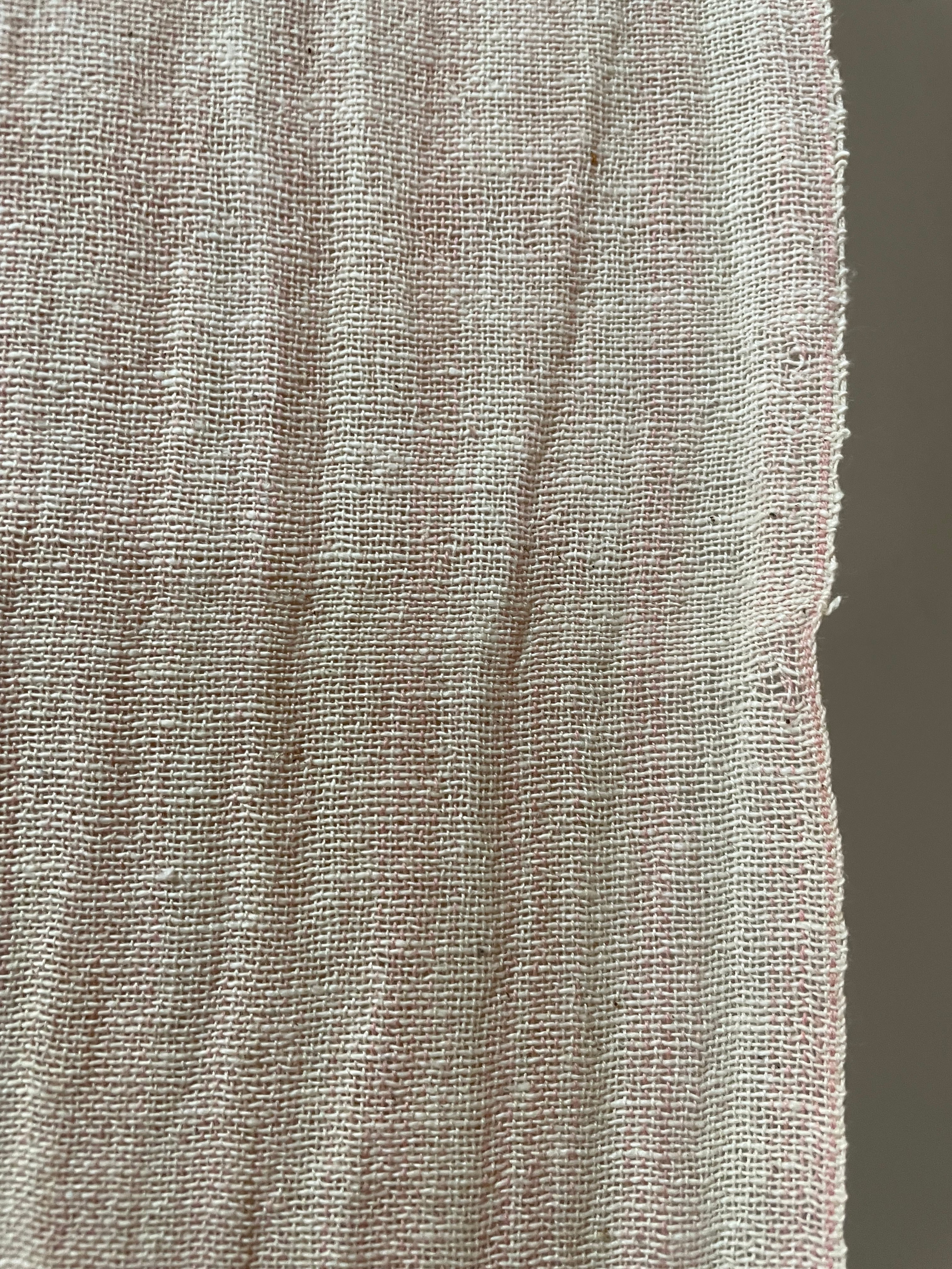 五倍子染　カディコットン大判ストール　源氏鼠　手紡ぎ手織り　綿100% 五倍子染 カディコットン大判ストール 源氏鼠 手紡ぎ手織り 綿100