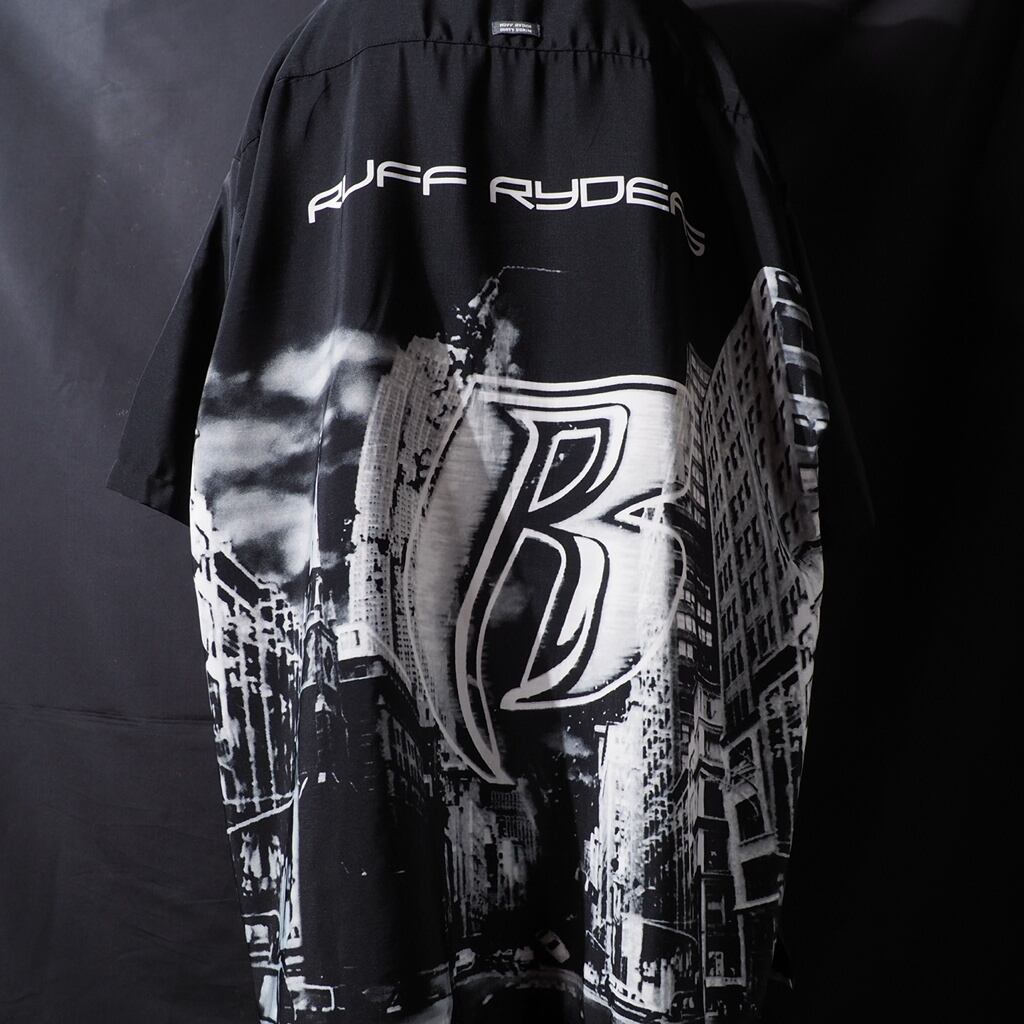 Ruff riders King Over silhouette full printed SS shirt