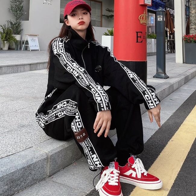予約販売 ラインジャージ 韓国 レディース 長袖 アウトドア スポーツ 白 ラインジャージ 韓国 レディース 長袖 アウトドア スポーツ 白