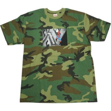 SUPREME SPELLOUT EMBROIDERED RIPSTOP TRACK JACKET-WOODLAND CAMO 