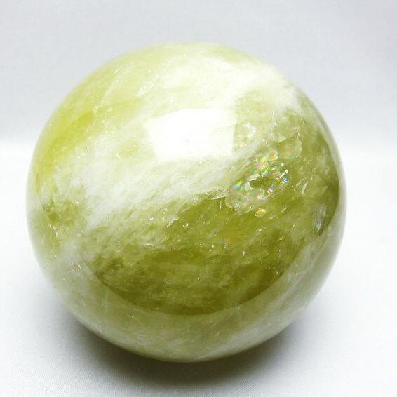 2.2Kg シトリン 丸玉 121mm シトリンクォーツ スフィア 一点物  161-825