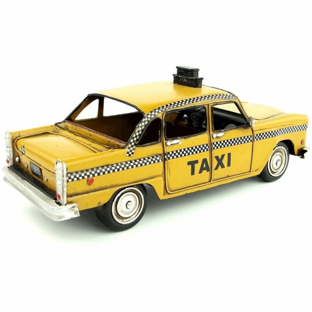 特大 メタル ブリキ玩具 アメリカ ニューヨーク タクシー NYC TAXI ...