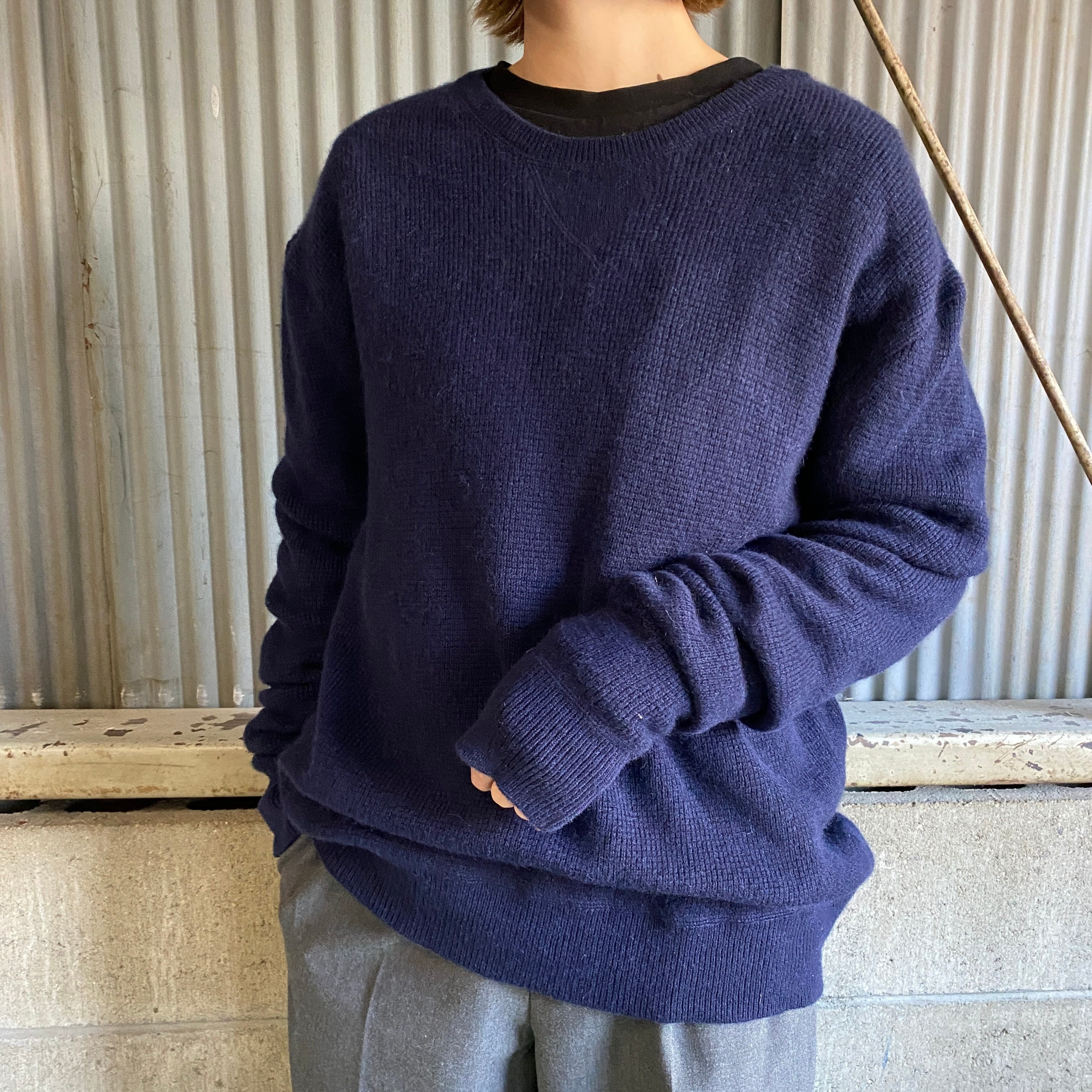 オールドラルフローレン ワッフル カシミヤ100％ ニットセーター 