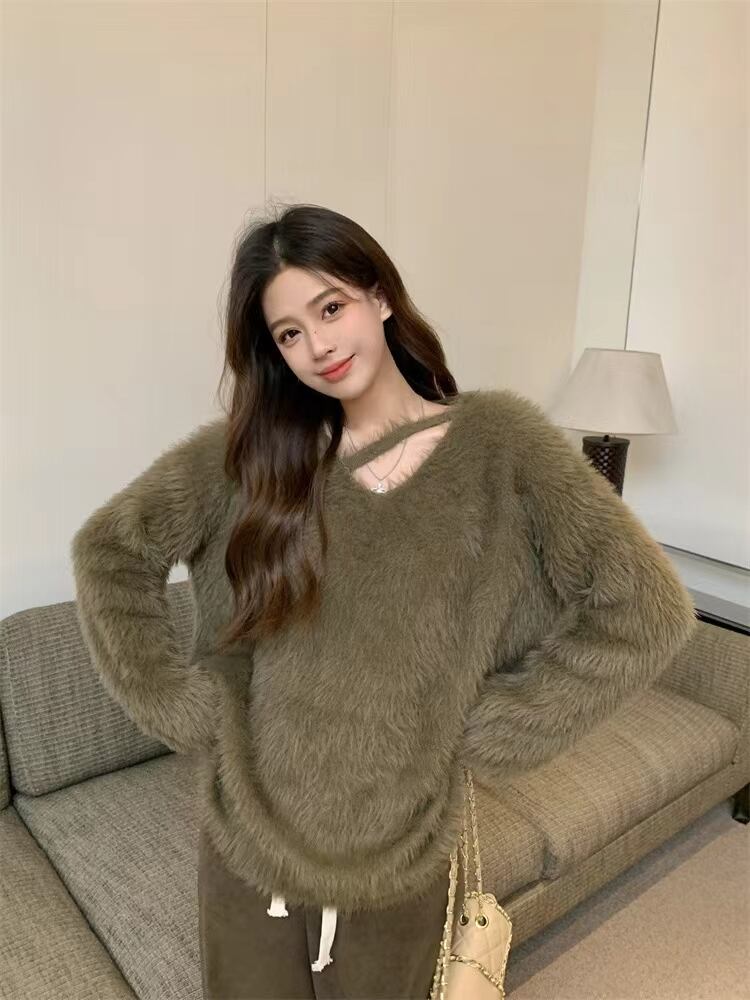 変形シャギーニット AJ222-6238