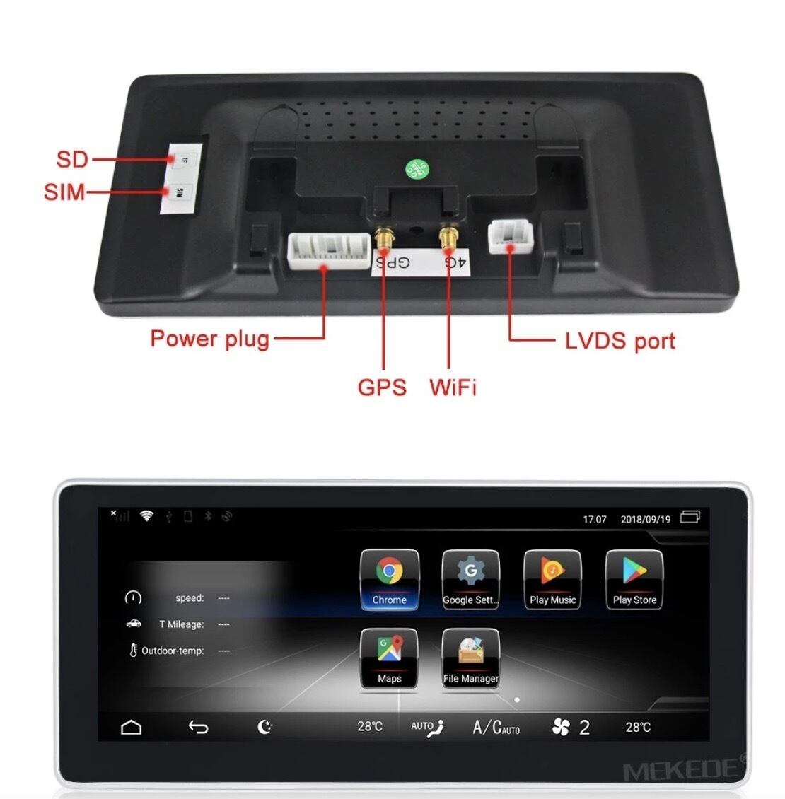 ベンツCLA GLA クラス 2013-2015 アンドロイドナビ DVD 4G LTE WIFI