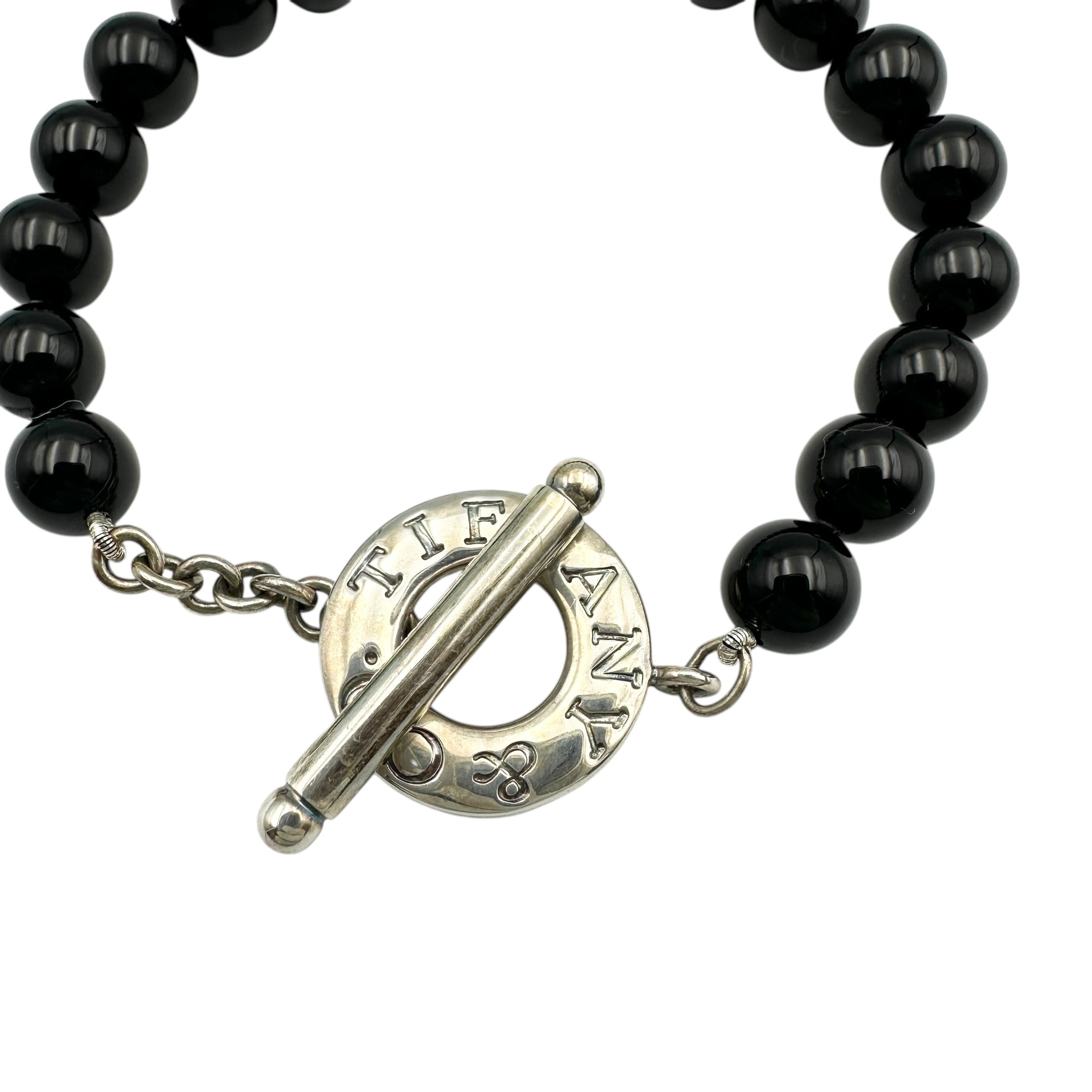 Tiffany & Co. カフリンクス 14K オニキス TIFFANY & CO. ティファニー オニキス ブレスレット 25655-202601 | rean
