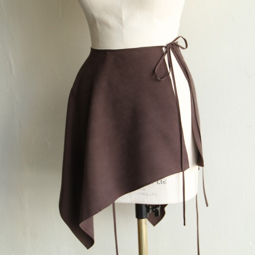 JOICEADDED  Utility peplum apron skirt