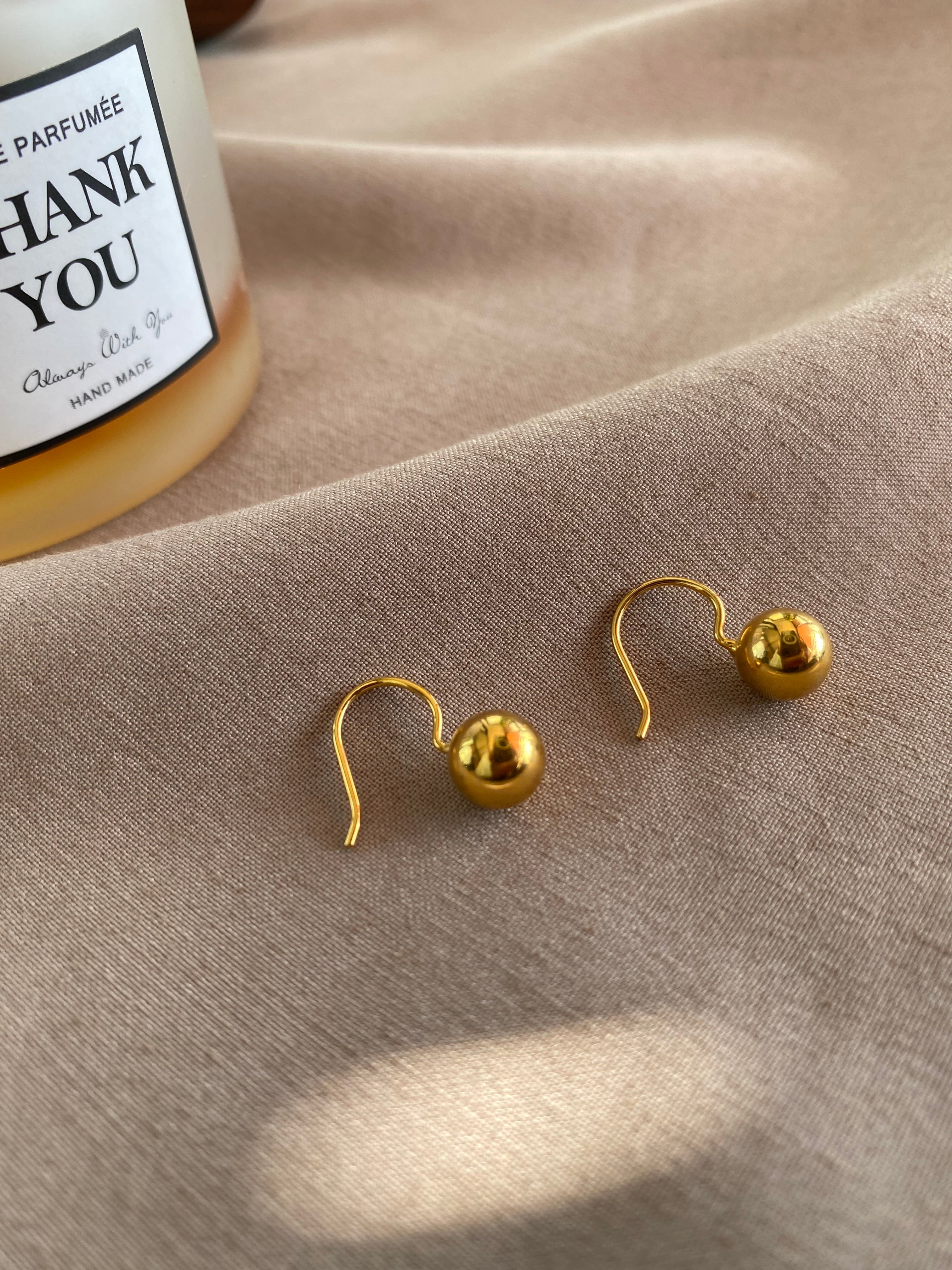 18KGF Ball Hook Pierce ◇ PG25007 | Yju