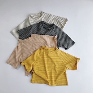 【BABY&KID】夏新作ボーダーシャツ