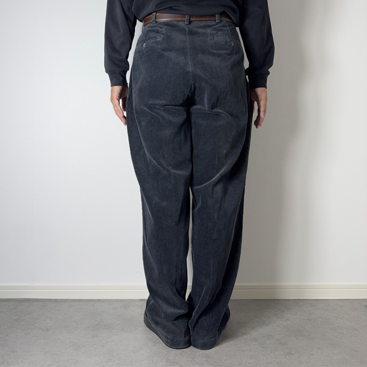 90s Polo by Ralph Lauren POLO CORDS ANDREW "black" W36L30 古着 - 17