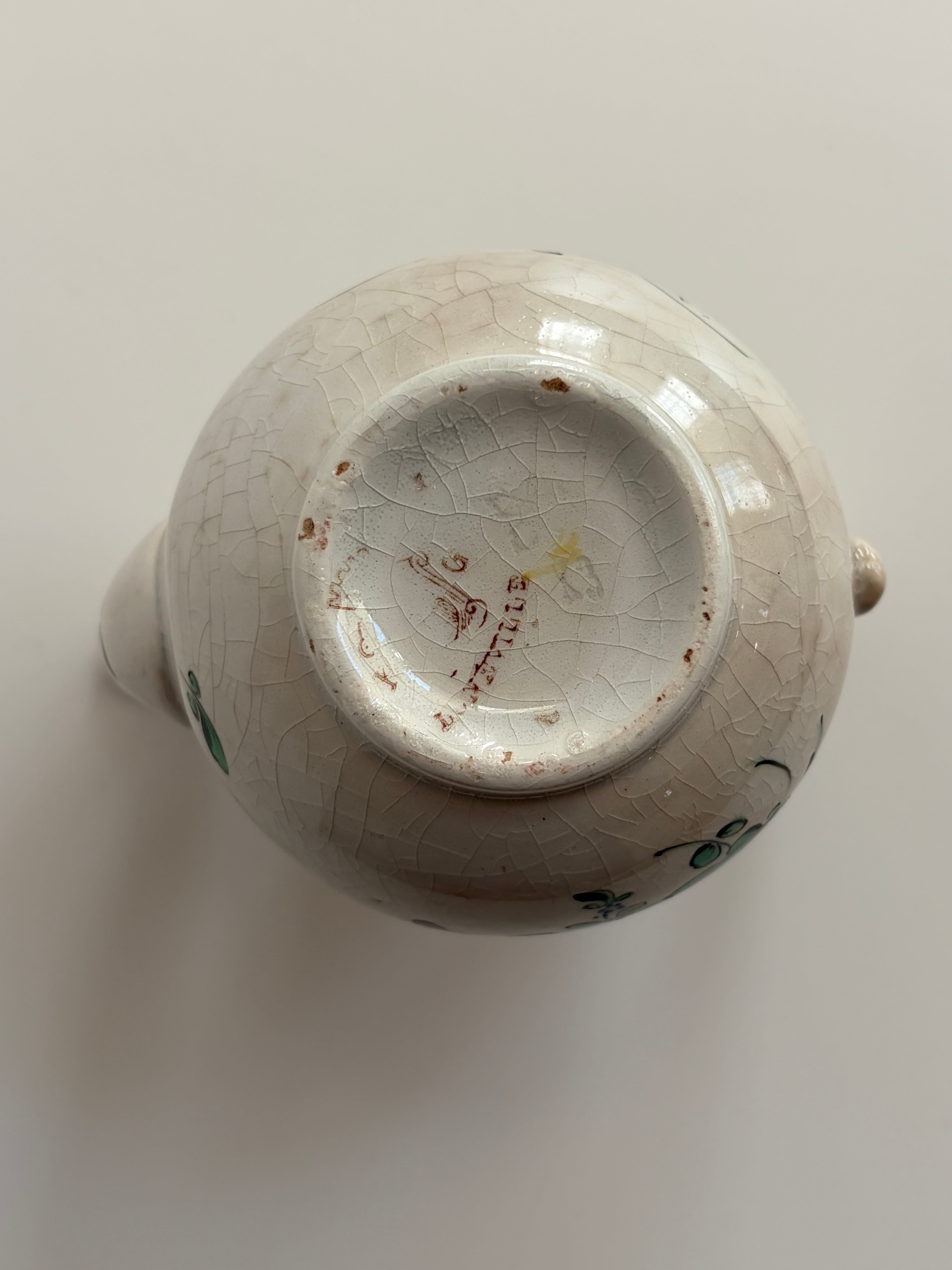 リュネヴィル クリーマー（彩り豊かな花柄／Lunéville）｜フランス