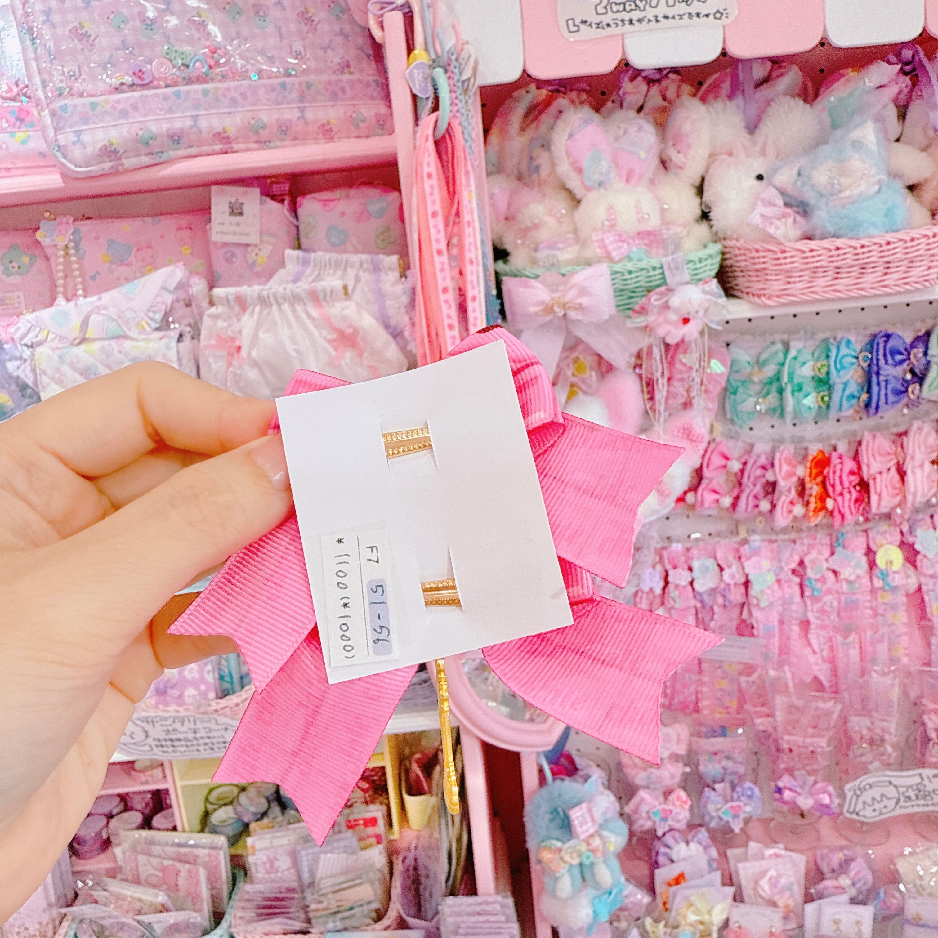 【F7】51-56ツインヘアクリップ