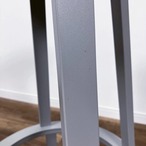 HAY REVOLVER BAR STOOL LOW H65 グレー 傷や汚れあり【開封済み 未使用品】【中古】【160サイズ】