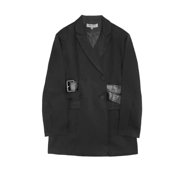 Double-breasted jacket suit C0427