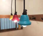 Pendant Light「Music Bell」Light Blue