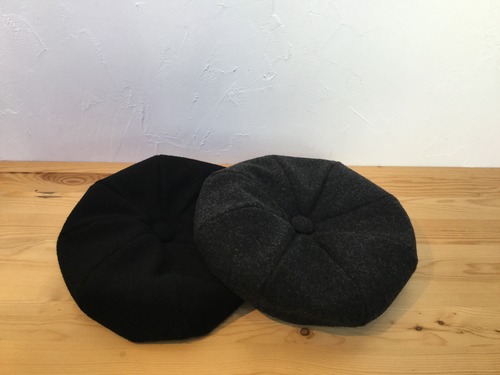COMESANDGOES"knit&melton beret"
