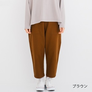 プリット prit 30/1三本引き揃えドビーツイル両面起毛リラックスパンツ(P70227)全3色【レターパックプラス可】