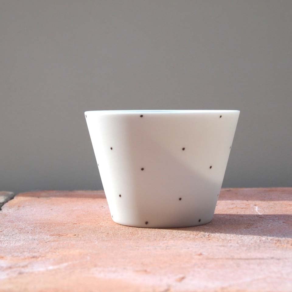 森岡希世子(磁) そば猪口(ドット)